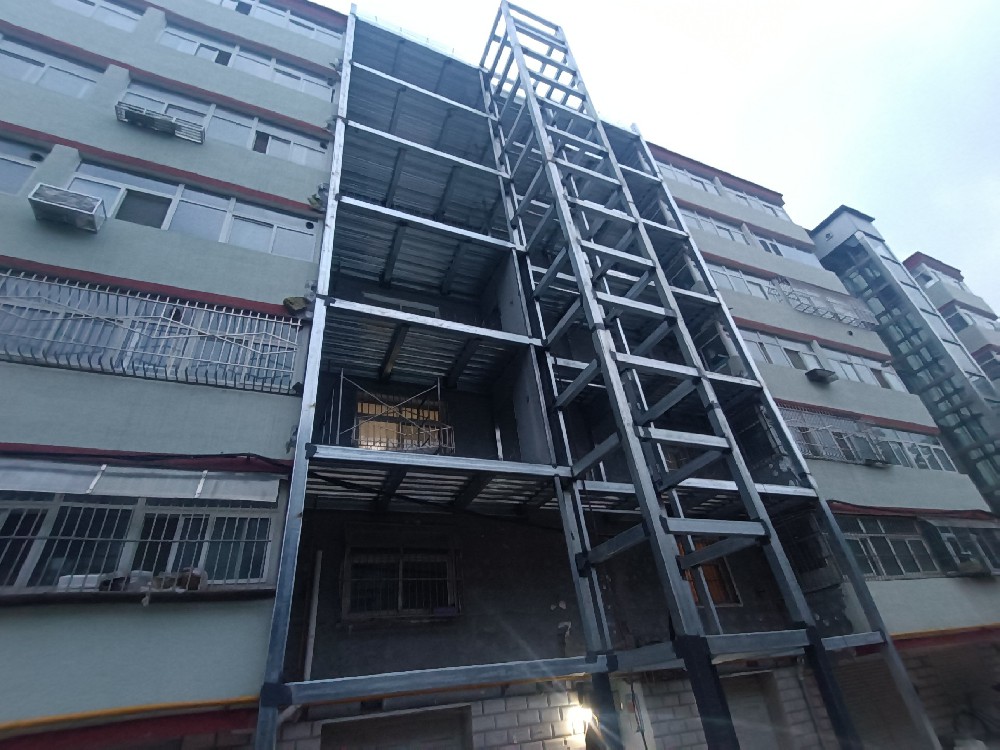 舊小區住宅加裝電梯鋼構工程